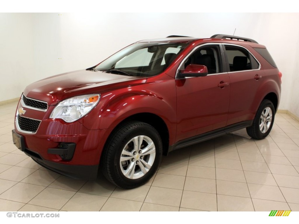 Cardinal Red Metallic 2011 Chevrolet Equinox LT Exterior Photo #80637255