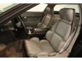 1993 Chevrolet Corvette Light Grey Leather Interior Front Seat Photo