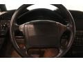 Light Grey Leather 1993 Chevrolet Corvette Coupe Steering Wheel