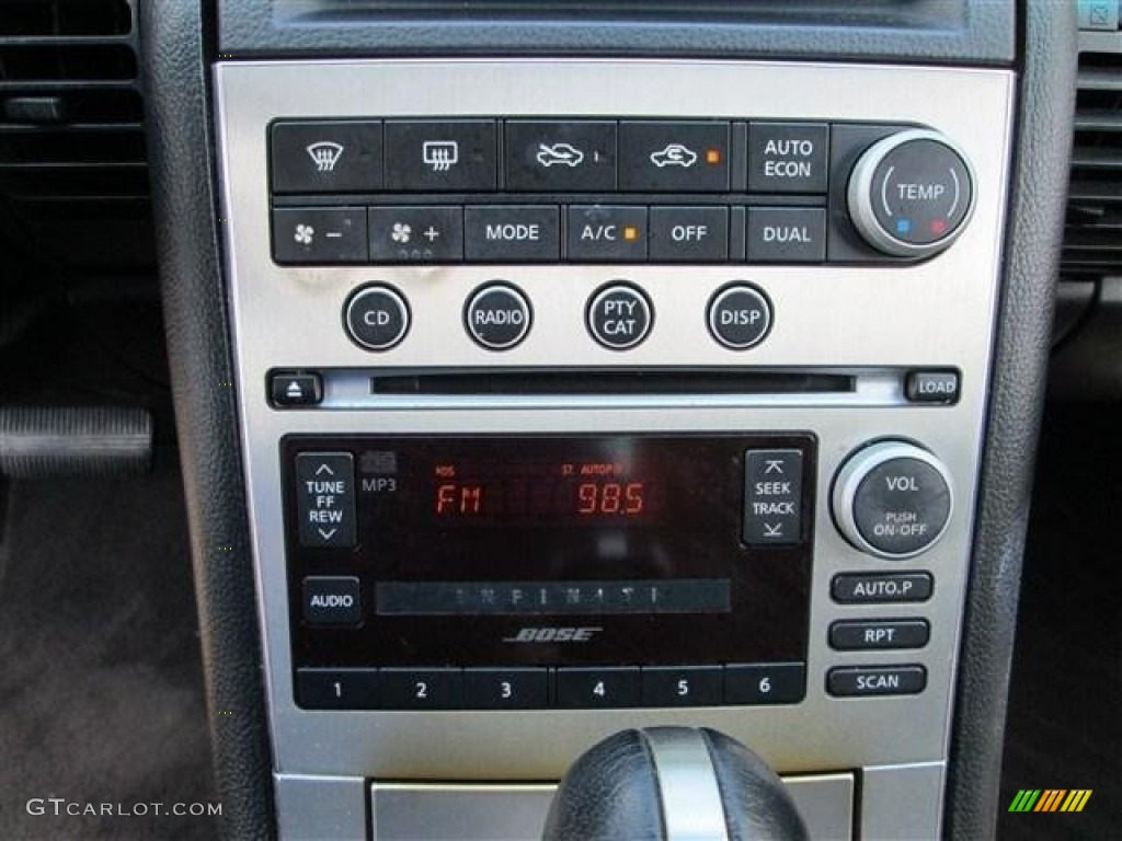 2006 Infiniti G 35 Sedan Controls Photos