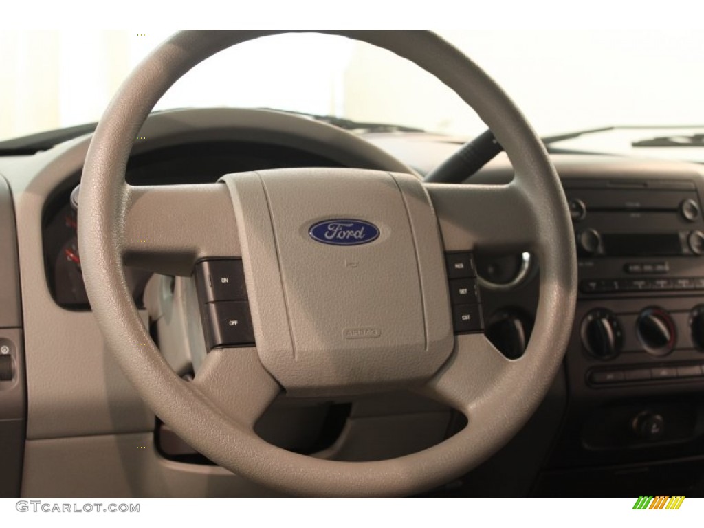 2005 F150 XLT SuperCab 4x4 - Silver Metallic / Medium Flint/Dark Flint Grey photo #6