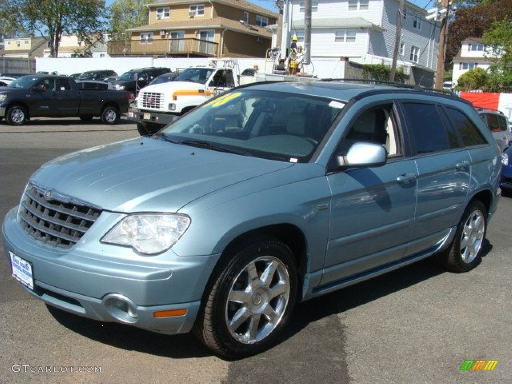 2008 Pacifica Touring AWD - Clearwater Blue Pearlcoat / Pastel Slate Gray photo #1