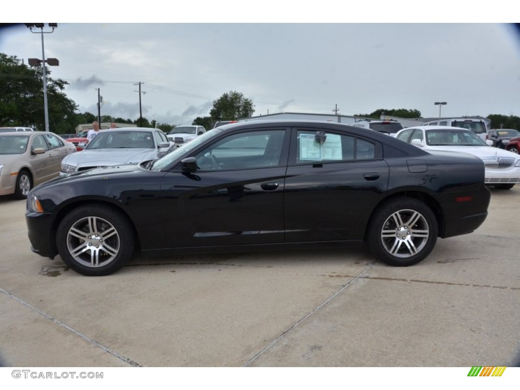 Pitch Black 2012 Dodge Charger Police Exterior Photo #80640425