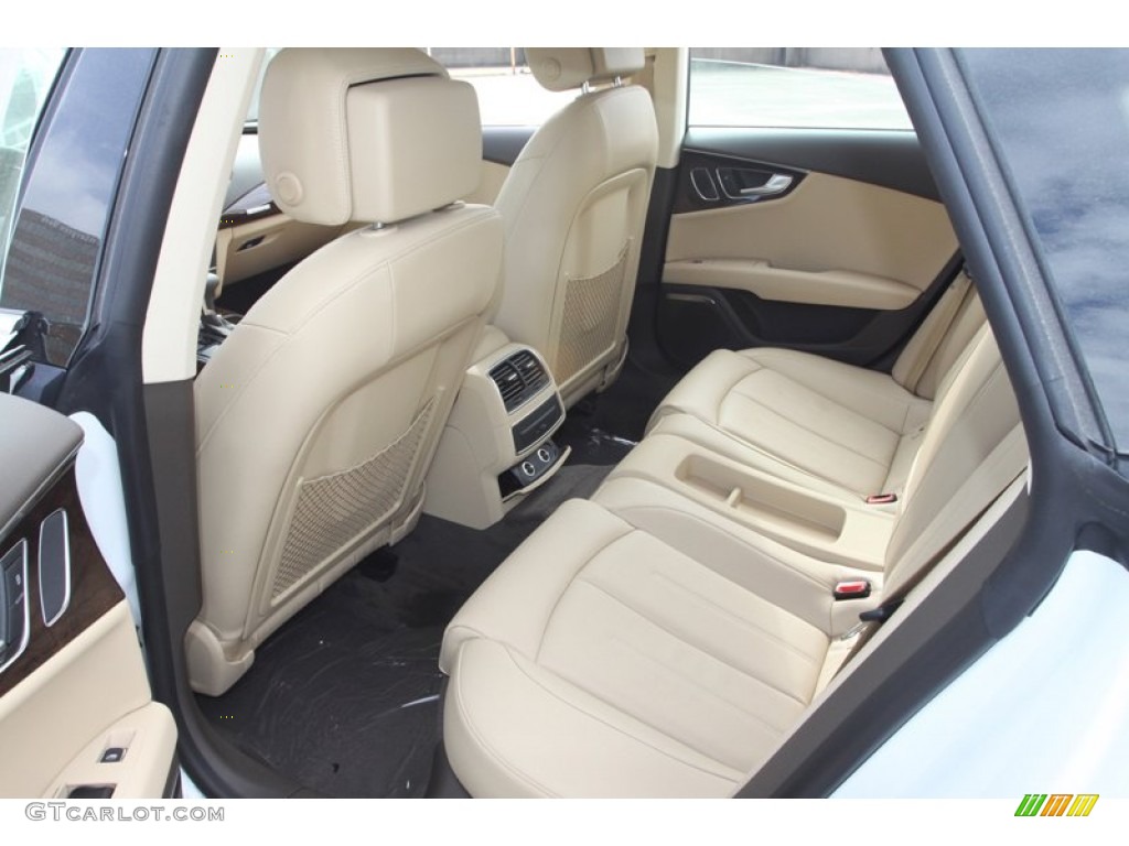 2013 Audi A7 3.0T quattro Premium Plus Rear Seat Photo #80640629