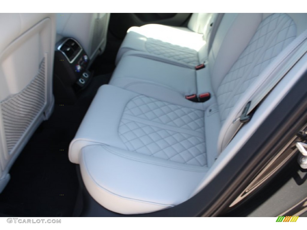 Lunar Silver Interior 2013 Audi S6 4.0 TFSI quattro Sedan Photo #80640691