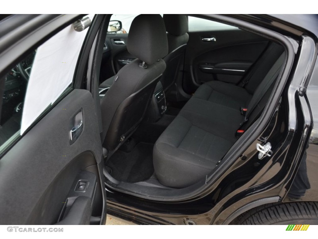 2012 Dodge Charger Police Rear Seat Photo #80640700