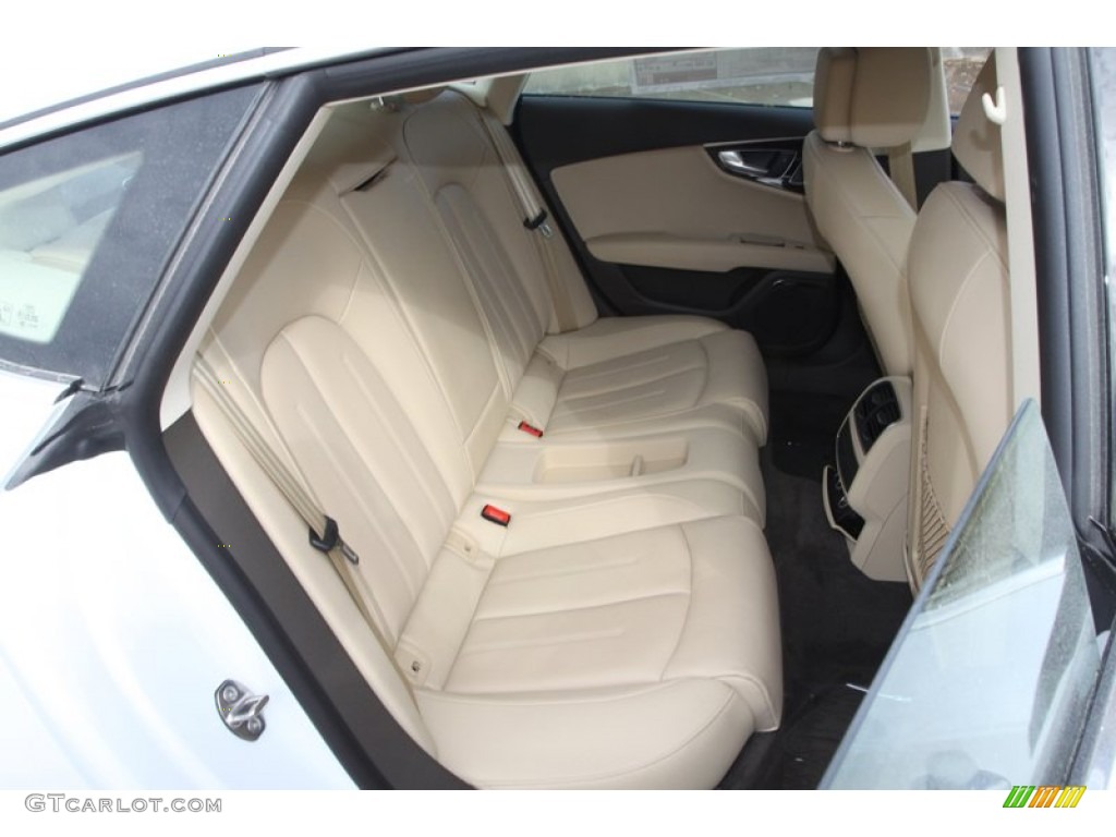 2013 Audi A7 3.0T quattro Premium Plus Rear Seat Photo #80640752