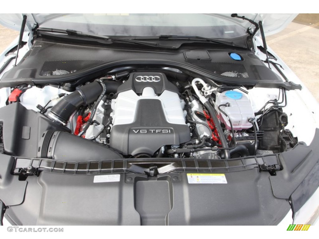 2013 Audi A7 3.0T quattro Premium Plus 3.0 Liter TSFI Supercharged DOHC 24-Valve VVT V6 Engine Photo #80640886