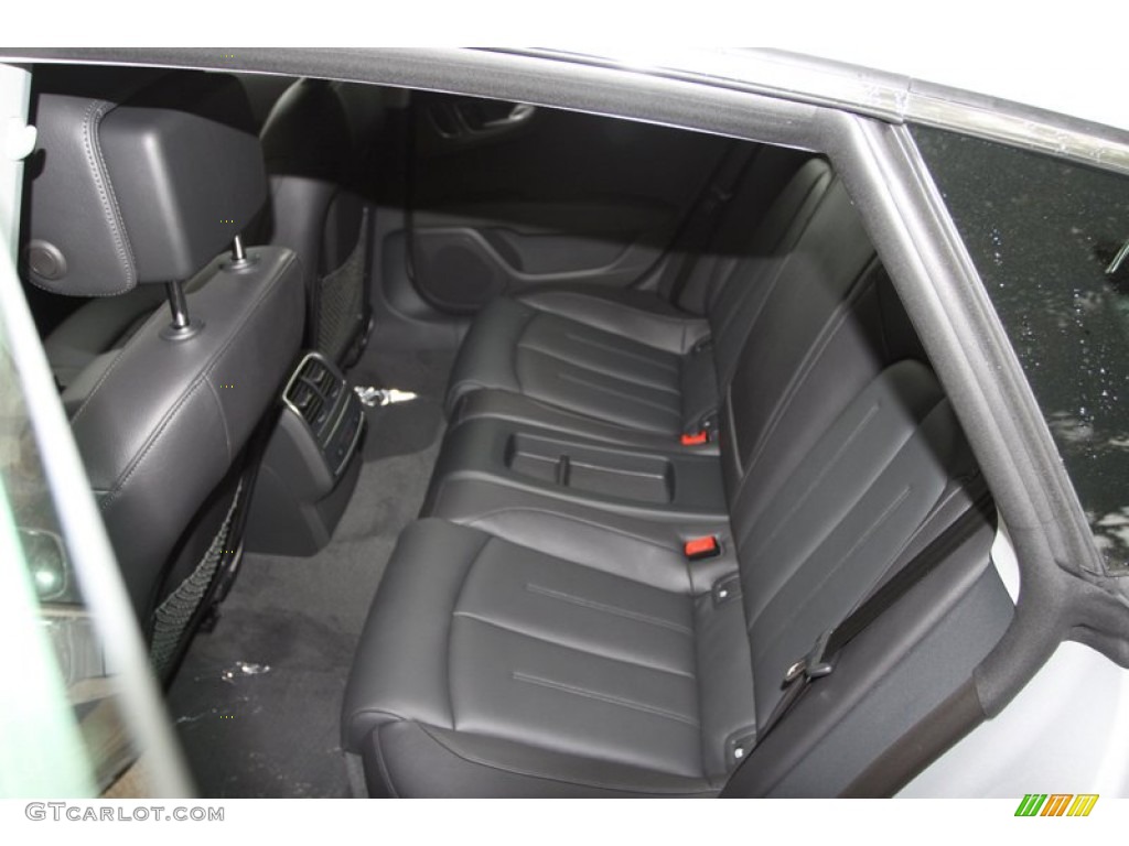 2013 Audi A7 3.0T quattro Premium Plus Rear Seat Photo #80641147