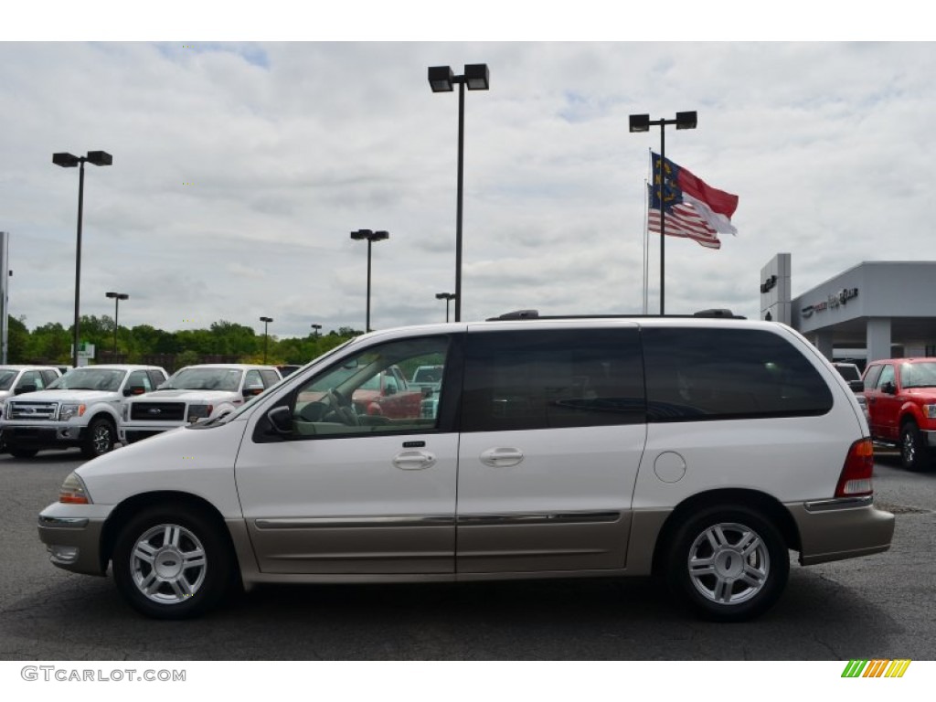 2003 Windstar SEL - Vibrant White / Medium Parchment photo #5
