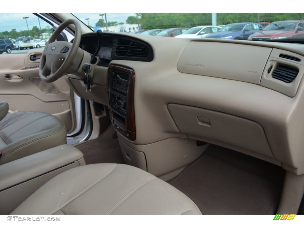 2003 Windstar SEL - Vibrant White / Medium Parchment photo #17