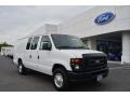 2012 Oxford White Ford E Series Van E250 Extended Cargo  photo #1