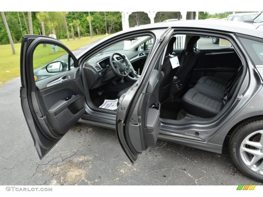 Charcoal Black Interior 2013 Ford Fusion SE 1.6 EcoBoost Photo #80642436