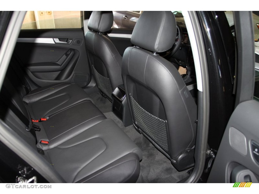 2013 Audi A4 2.0T Sedan Rear Seat Photo #80642910
