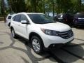 2013 White Diamond Pearl Honda CR-V EX-L AWD  photo #1