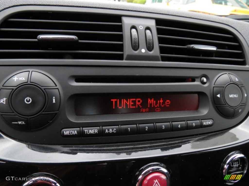 2012 Fiat 500 Sport Audio System Photo #80643337