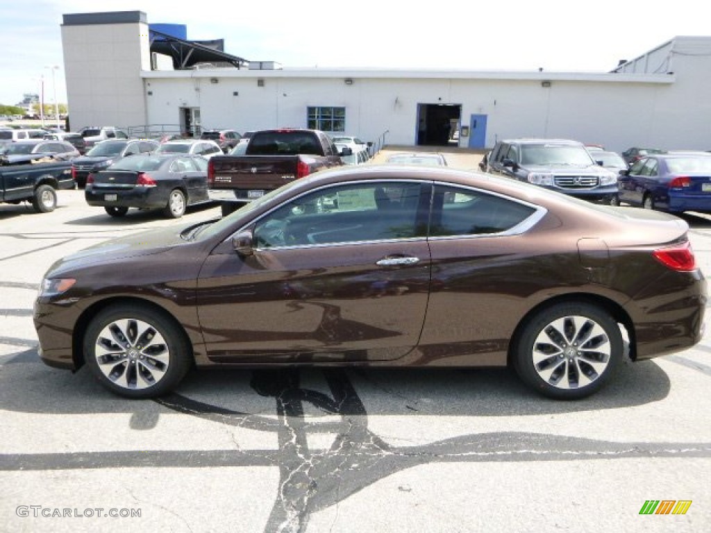 2013 Accord EX Coupe - Tiger Eye Pearl / Black photo #6