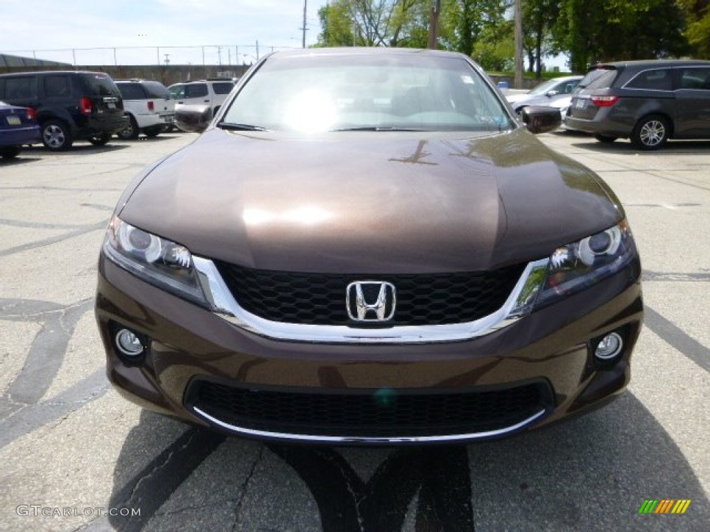 2013 Accord EX Coupe - Tiger Eye Pearl / Black photo #8