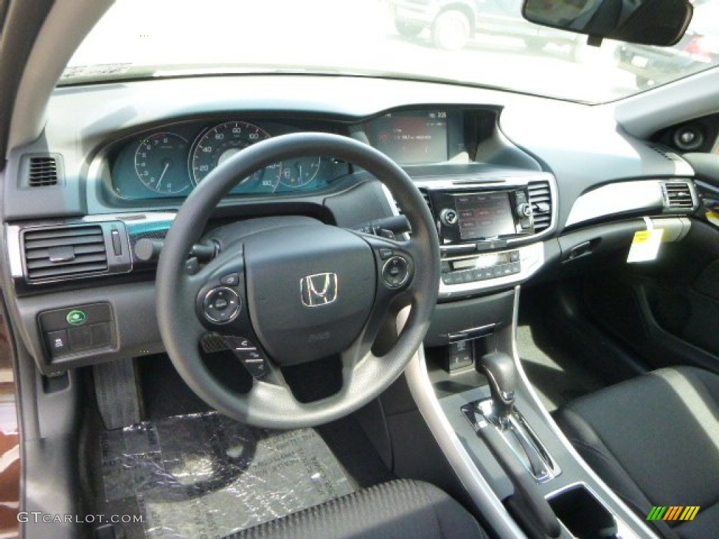 2013 Honda Accord EX Coupe Black Dashboard Photo #80643674
