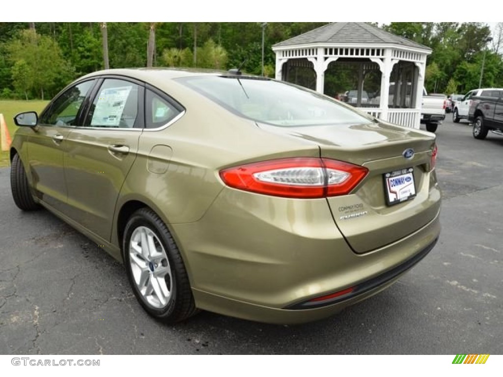 2013 Fusion SE - Ginger Ale Metallic / Dune photo #7