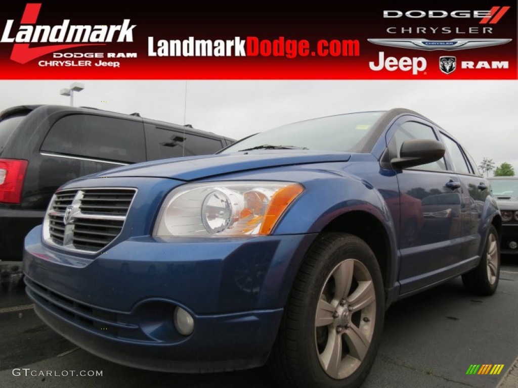 2010 Caliber Mainstreet - Deep Water Blue Pearl / Dark Slate Gray photo #1