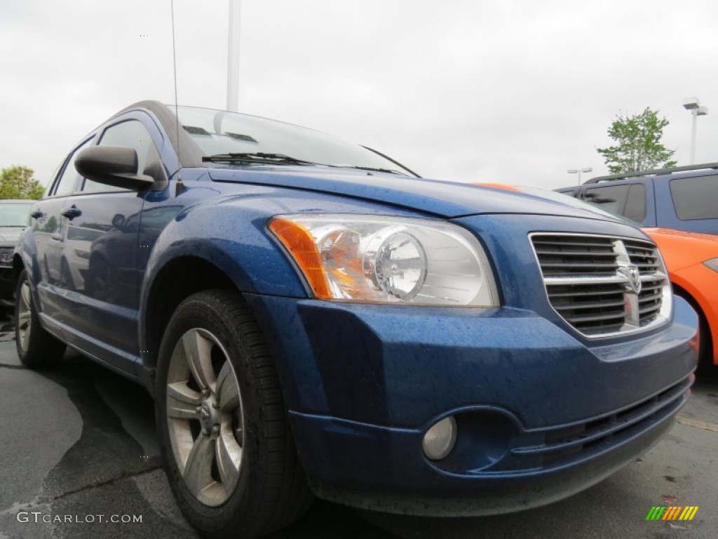 2010 Caliber Mainstreet - Deep Water Blue Pearl / Dark Slate Gray photo #4
