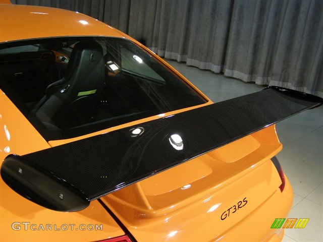 2007 911 GT3 RS - Orange/Black / Black photo #15