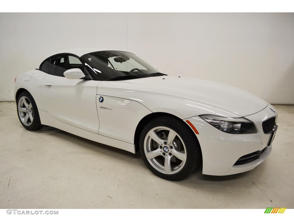 2011 Z4 sDrive30i Roadster - Alpine White / Black photo #2