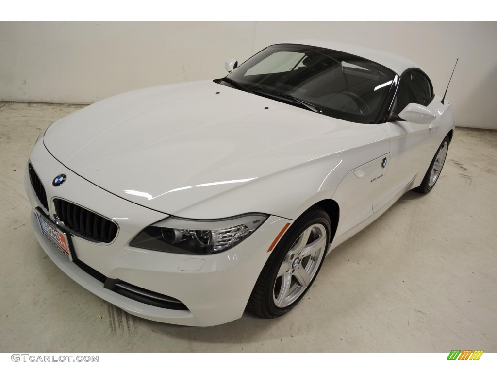 2011 Z4 sDrive30i Roadster - Alpine White / Black photo #5