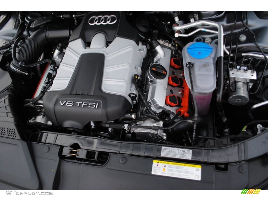 2013 Audi S4 3.0T quattro Sedan 3.0 Liter FSI Supercharged DOHC 24-Valve VVT V6 Engine Photo #80645255