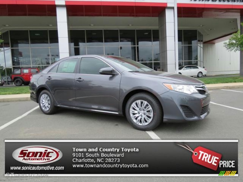 2013 Camry LE - Magnetic Gray Metallic / Ash photo #1