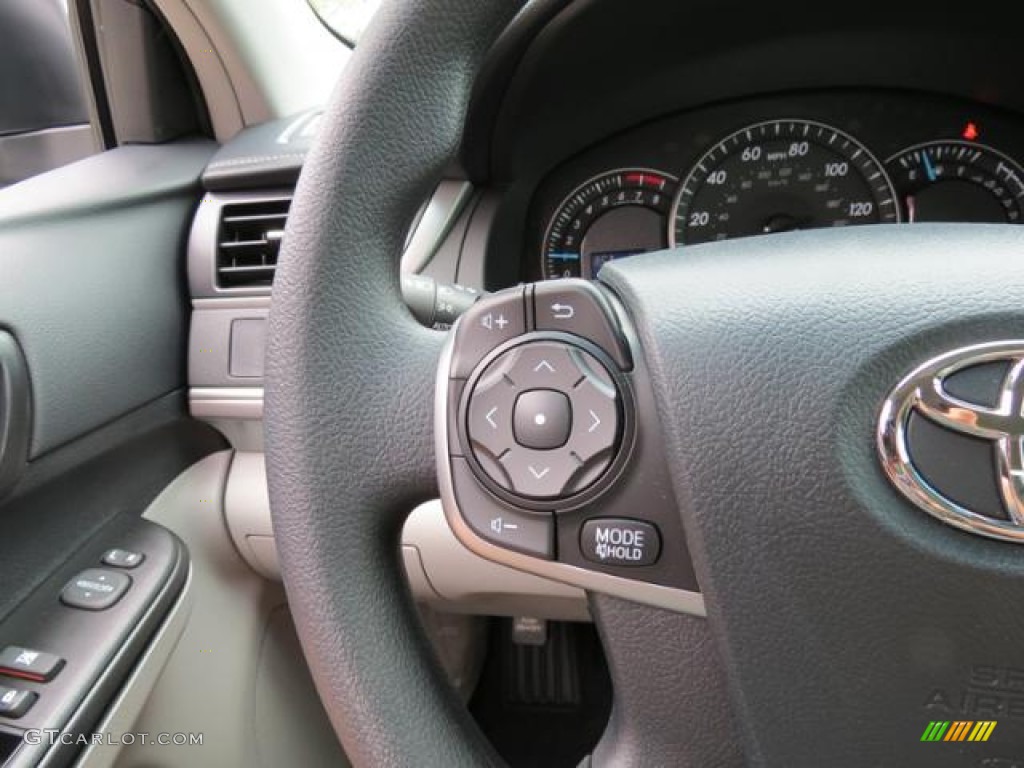 2013 Camry LE - Magnetic Gray Metallic / Ash photo #14
