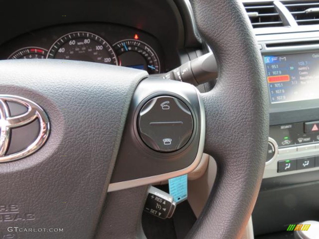 2013 Camry LE - Magnetic Gray Metallic / Ash photo #15