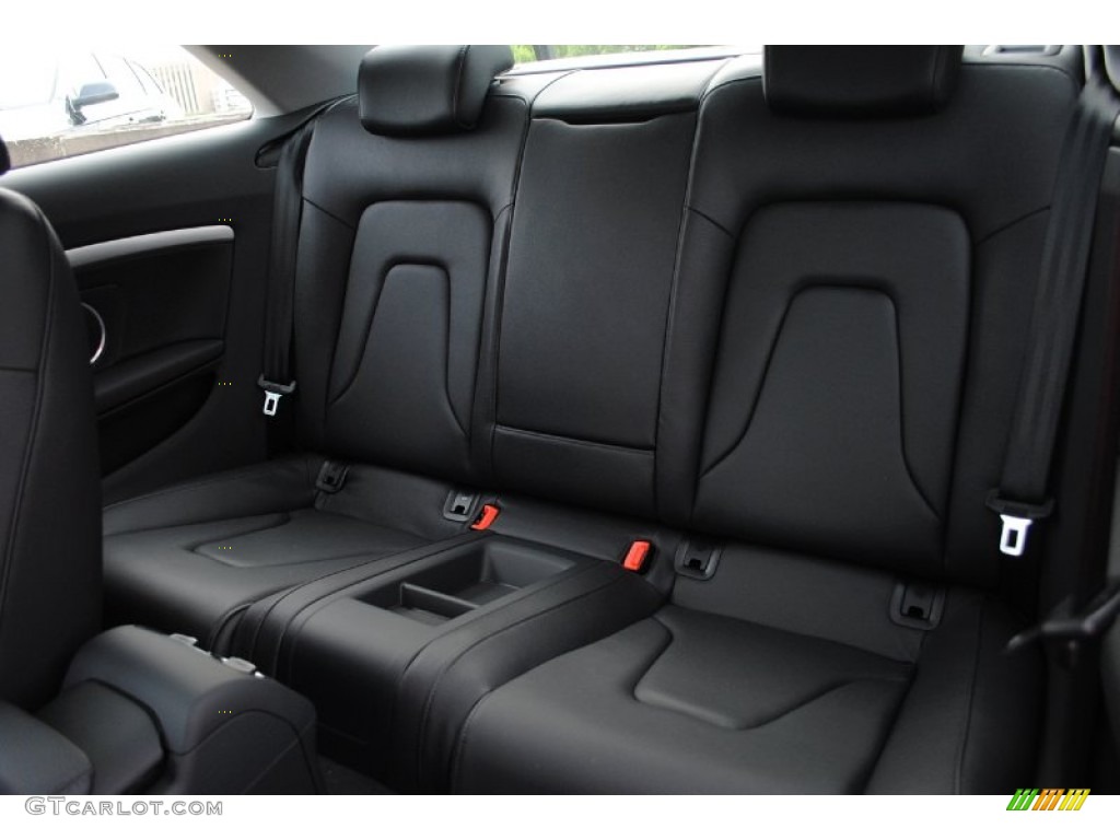 Black Interior 2013 Audi A5 2.0T quattro Coupe Photo #80647087