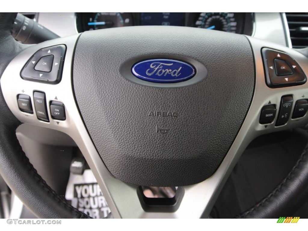 2013 Taurus SEL - Ingot Silver Metallic / Charcoal Black photo #15