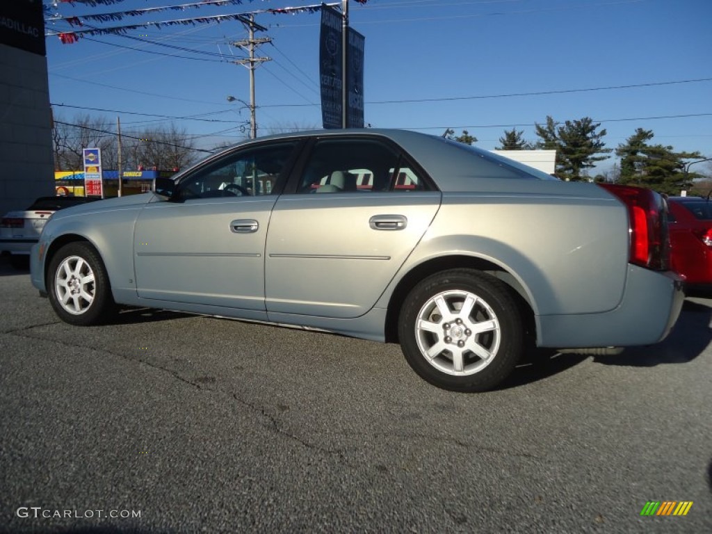 Sunset Blue 2007 Cadillac CTS Sedan Exterior Photo #80648221