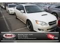 Satin White Pearl 2009 Subaru Legacy 2.5 GT Limited