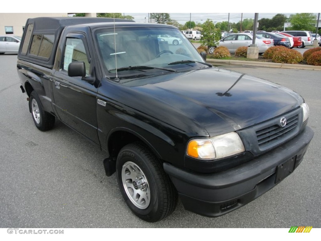 1999 B-Series Truck B2500 SX Regular Cab - Black / Gray photo #2