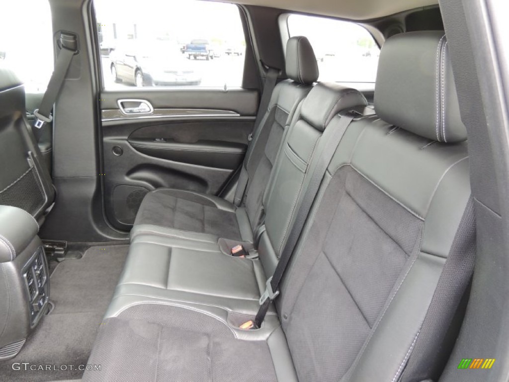 SRT Black Interior 2013 Jeep Grand Cherokee SRT8 4x4 Photo #80649052
