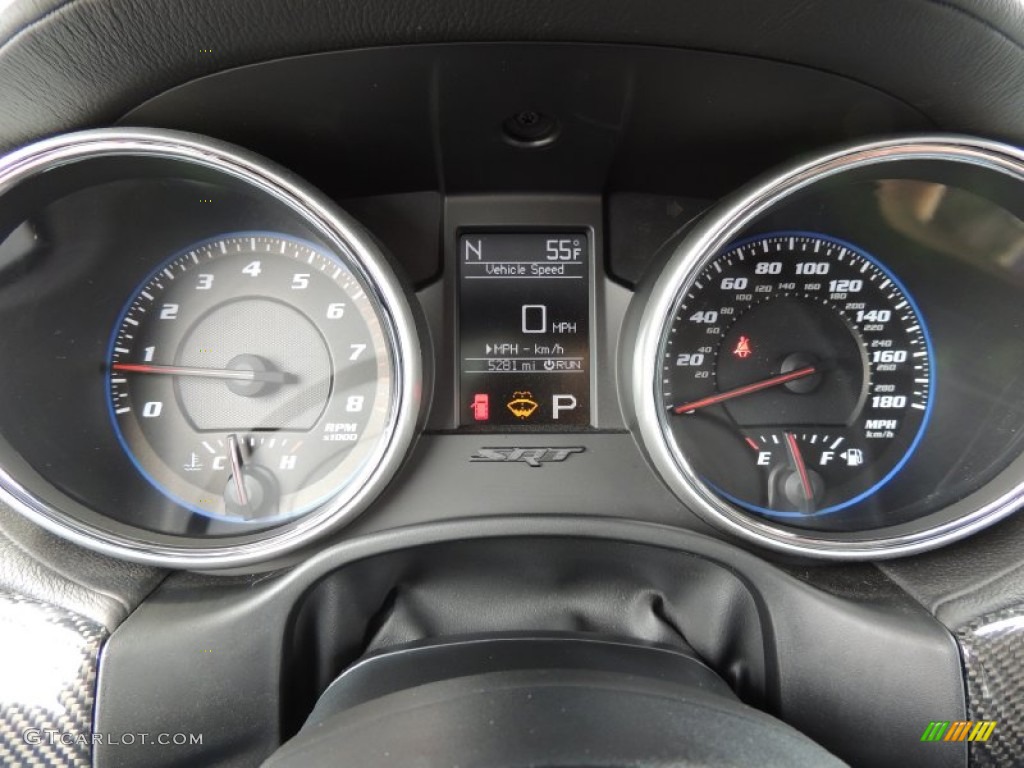 2013 Jeep Grand Cherokee SRT8 4x4 Gauges Photo #80649092