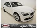 Alpine White 2013 BMW 7 Series 750i Sedan