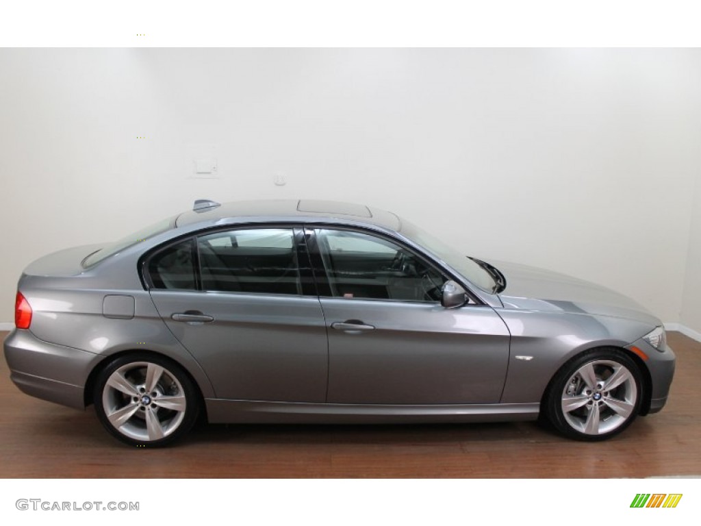 2009 3 Series 335i Sedan - Space Grey Metallic / Grey photo #5