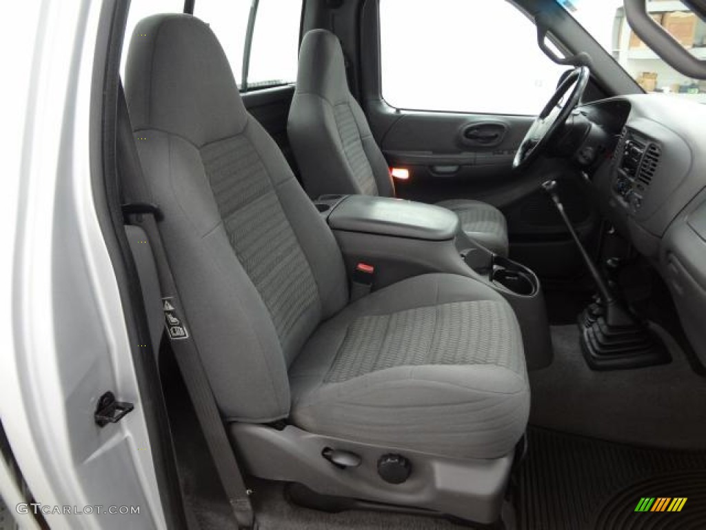 2001 Ford F150 XLT Regular Cab 4x4 Front Seat Photo #80652608