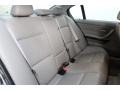 2009 BMW 3 Series Grey Interior Rear Seat Photo