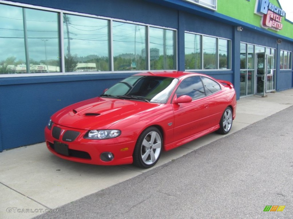 2006 GTO Coupe - Torrid Red / Black photo #1