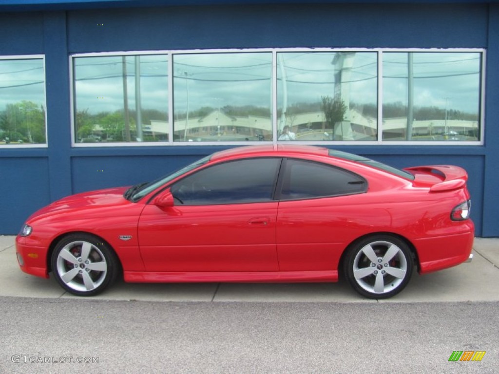 2006 GTO Coupe - Torrid Red / Black photo #3