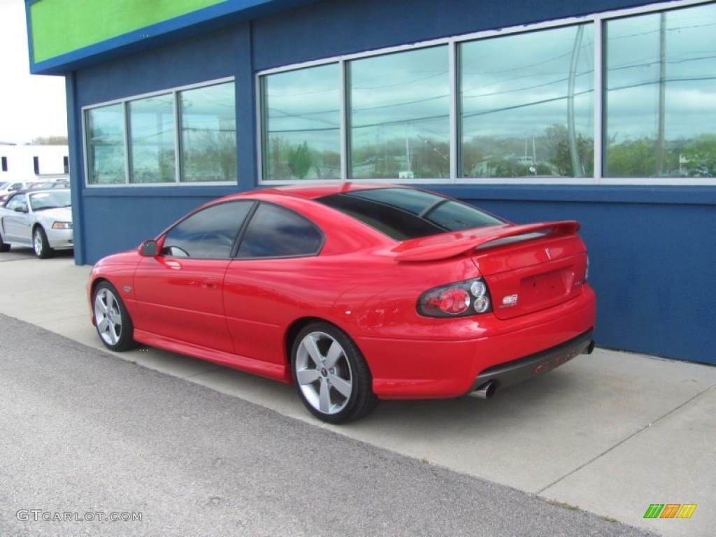 2006 GTO Coupe - Torrid Red / Black photo #4