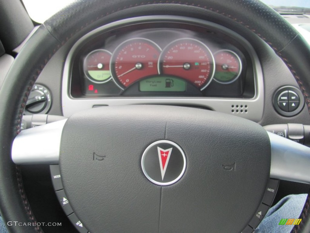 2006 GTO Coupe - Torrid Red / Black photo #6