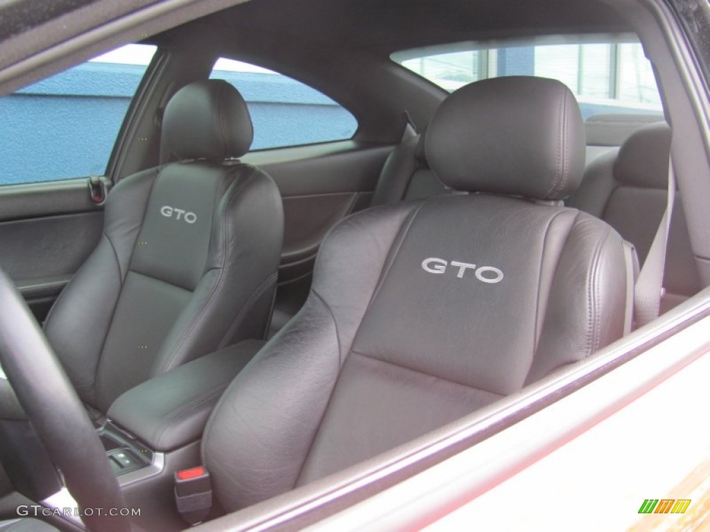 2006 GTO Coupe - Torrid Red / Black photo #8