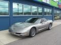 2000 Light Pewter Metallic Chevrolet Corvette Coupe  photo #1